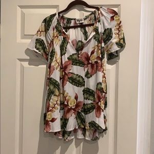 Show me your Mumu Hawaiian Top